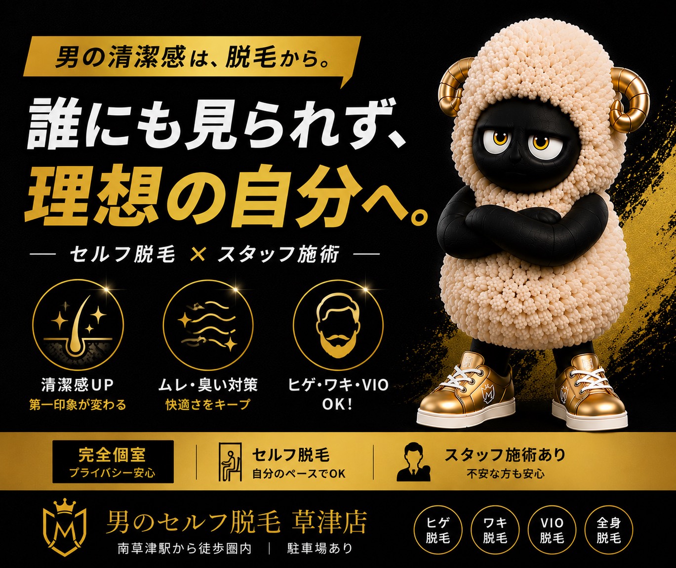 脱毛は痛い？初めての方が気になる「痛み」について解説のサムネイル