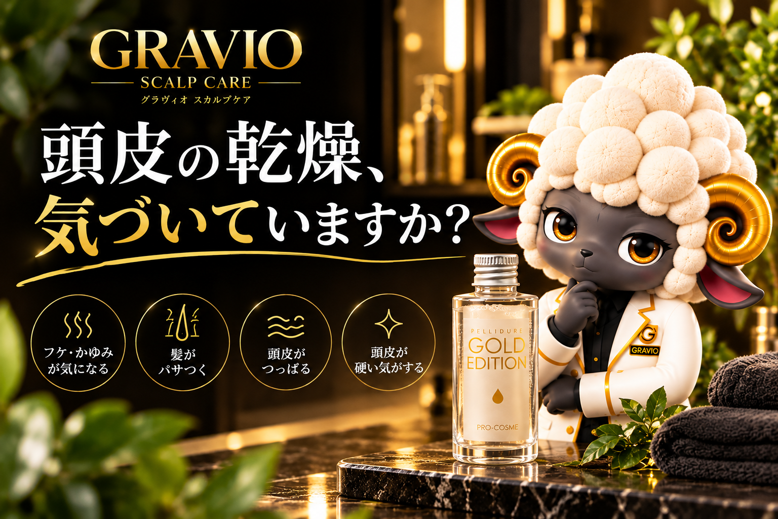 頭皮の乾燥、気づいていますか？秋冬に見直したい頭皮ケアのポイント｜草津・南草津 GRAVIOのサムネイル